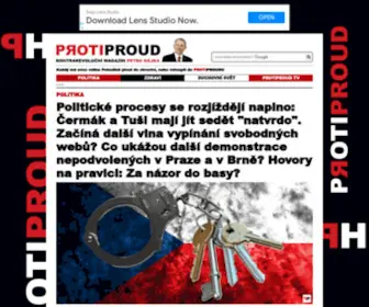 Protiproud.info(Protiproud info) Screenshot