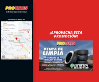 Protires.com.mx(PROTIRES) Screenshot