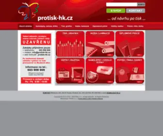 Protisk-HK.cz(PROTISK Hradec Králové) Screenshot