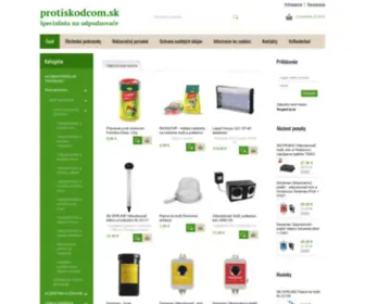 Protiskodcom.sk(Úvod) Screenshot