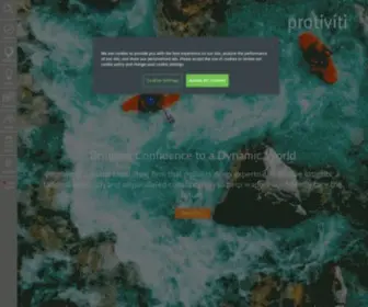 Protiviti.com(Business consulting) Screenshot
