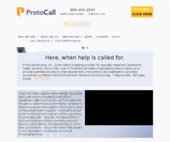 Protocallservices.com(Protocall) Screenshot