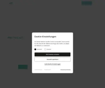 Protocast.de(Druckguss und Prototyping bei Protocast) Screenshot