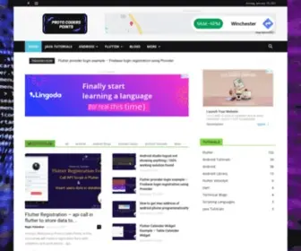 Protocoderspoint.com(Proto Coders Point) Screenshot