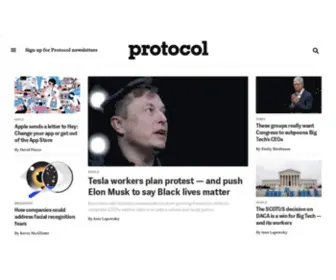 Protocol.com(The people) Screenshot