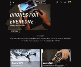 Protocolny.com(Best drones and spare parts for sale) Screenshot