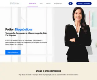 Protondiagnosticos.com.br(Proton) Screenshot