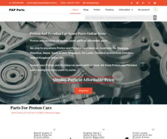 Protonperoduaparts.com.my(Proton Perodua car spare parts replacement) Screenshot