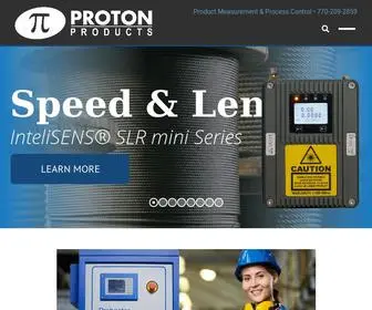 Protonproducts.com(Proton Products) Screenshot