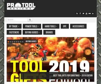 Protoolreviews.com(Pro Tool Reviews) Screenshot