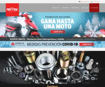 Protosa.com(Desde 1966) Screenshot