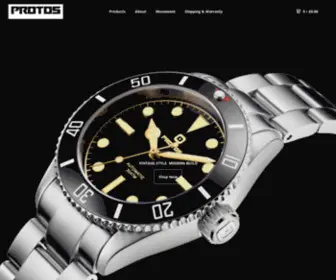 Protos.watch(PROTOS — Home) Screenshot