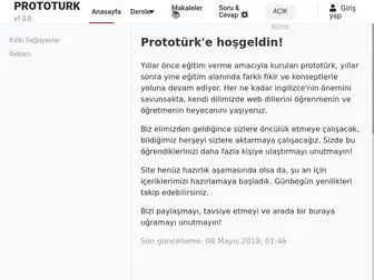 Prototurk.com(Yazılım) Screenshot