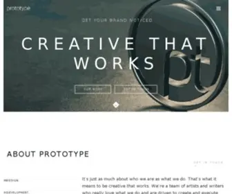 Prototypeadvertising.com(Prototype Advertising) Screenshot