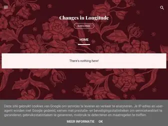 Prototypetravel.tk(Changes in Longitude) Screenshot