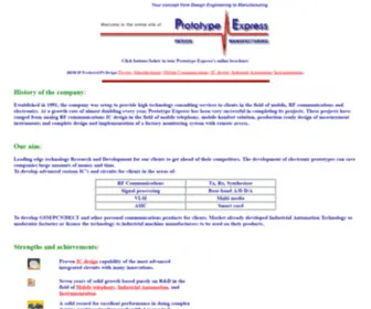 Prototypexpress.com(Prototype Express) Screenshot