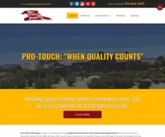 Protouchnv.com(House painting) Screenshot