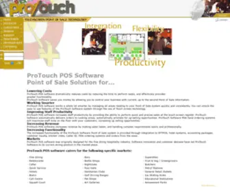 Protouchsoftware.com(ProTouch Software) Screenshot