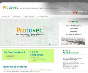 Protovec.com(Your Automation Solutions Partner) Screenshot