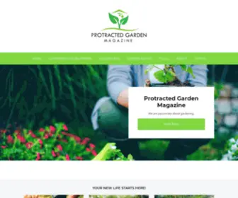 Protractedgarden.com(Protracted Garden) Screenshot