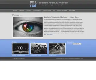 Protradernetwork.com(Learn to trade like the Pros) Screenshot