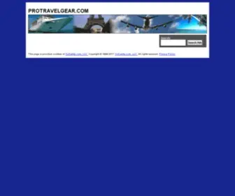 Protravelgear.com(Travel Accessories) Screenshot