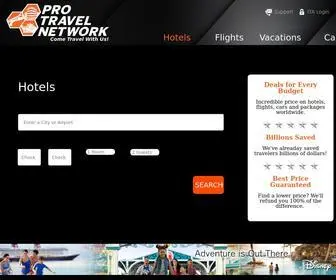 Protravelnetwork.com(Pro Travel Network) Screenshot