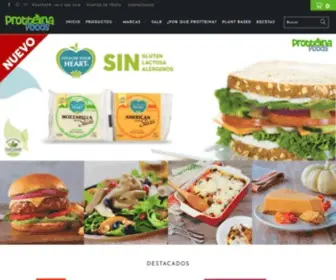 Protteina.com(Protteina Foods) Screenshot