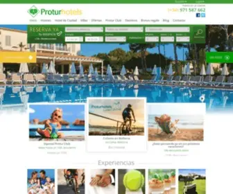Protur-Hotels.com(Protur Hotels) Screenshot