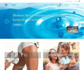 Proturbiomarspa.com(Biomar Spa Medical) Screenshot