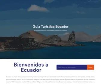 Proturec.com(Bienvenidos a Ecuador) Screenshot