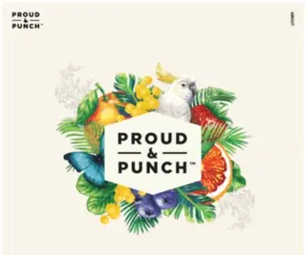 Proudandpunch.com.au(Proud & Punch) Screenshot