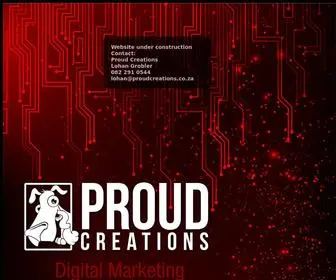 Proudcreations.co.za(Proud Creations Digital Marketing) Screenshot
