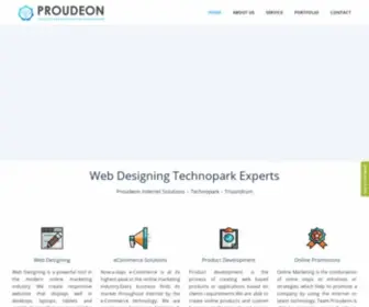 Proudeon.com(Yd娱乐公司) Screenshot