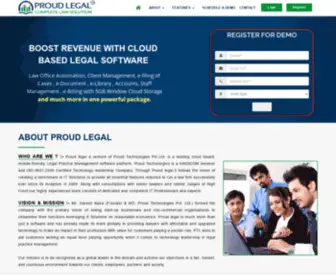 Proudlegal.com(Proudlegal) Screenshot