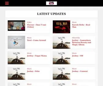 ProudlyMP3.com(Nigeria's #1 Music Website) Screenshot