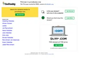 Proudnaija.com(The Best Web Spot For Mobile) Screenshot