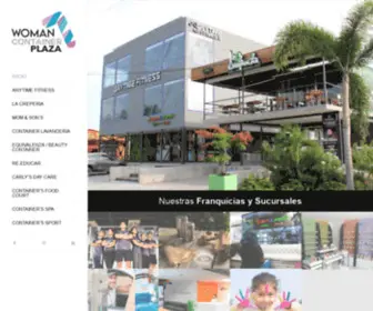 Proulexcontainerplaza.com.mx(Woman Container Plaza) Screenshot