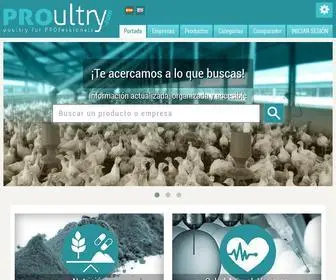 Proultry.com(Avicultura para profesionales) Screenshot