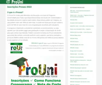 Prouni.net(ProuniInscrições) Screenshot