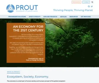 Prout.info(Progressive Utilization Theory) Screenshot