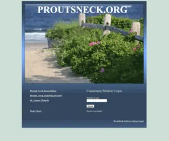 Proutsneck.org(Prouts Neck) Screenshot