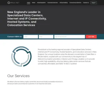 Prov.net(Colocation, Data Center, Dedicated Servers) Screenshot