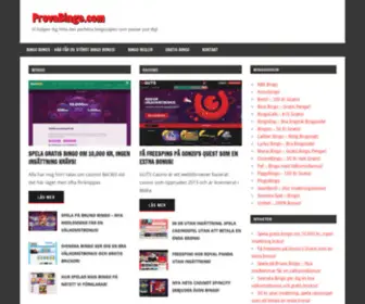 Provabingo.com Screenshot