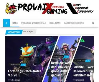 Provaix.de(ProvaiX Gaming) Screenshot