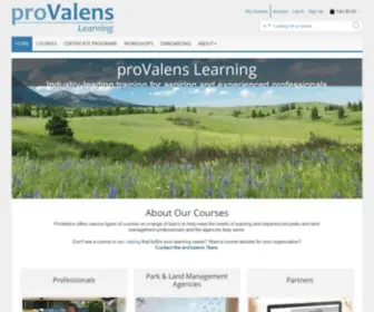 Provalenslearning.com(ProValens Learning) Screenshot