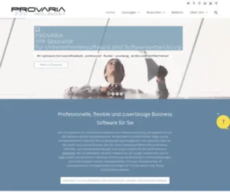 Provaria.at Screenshot