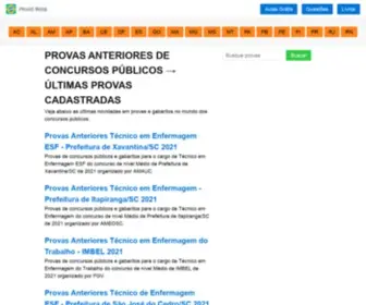 Provasbrasil.com.br(Provas Brasil) Screenshot