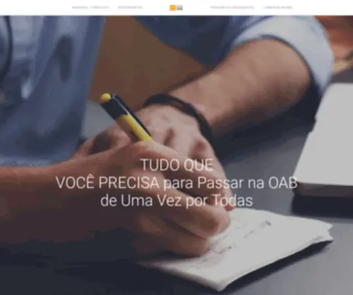 Provasdaoab.com.br(Provas da OAB) Screenshot
