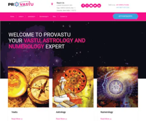 Provastu.com(Vastu Shastra) Screenshot
